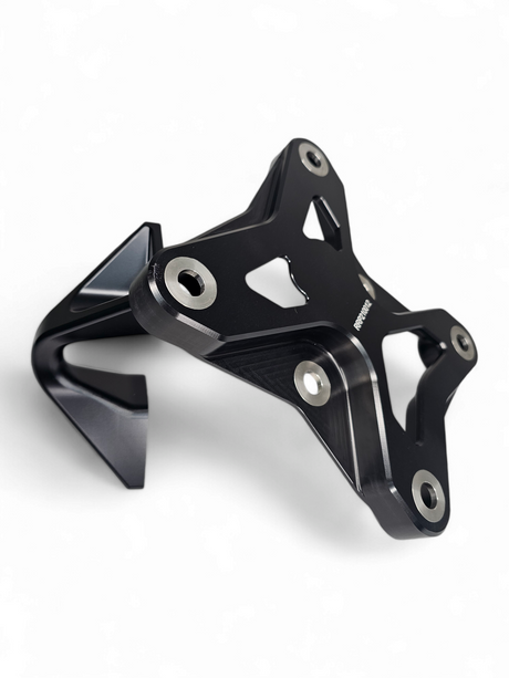 2017 to current Can Am X3 Maverick 6 bolt EOD XL Radius Rod Plate with Tow Hook Black www.elektricoffroad.com