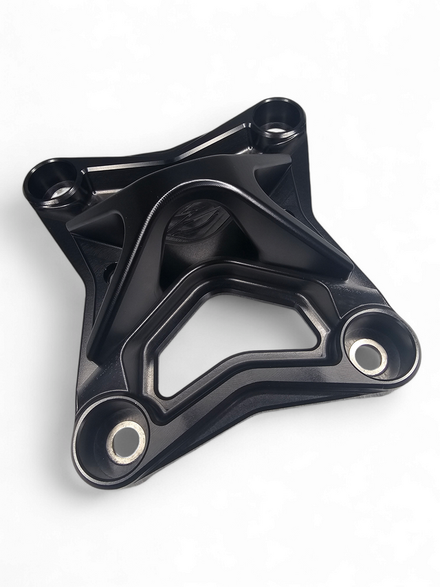 2017 to current Can Am X3 Maverick 6 bolt EOD XL Radius Rod Plate with Tow Hook Black www.elektricoffroad.com