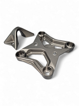 2017 to current Can Am X3 Maverick 6 bolt EOD XL Radius Rod Plate with Tow Hook Gun Metal www.elektricoffroad.com