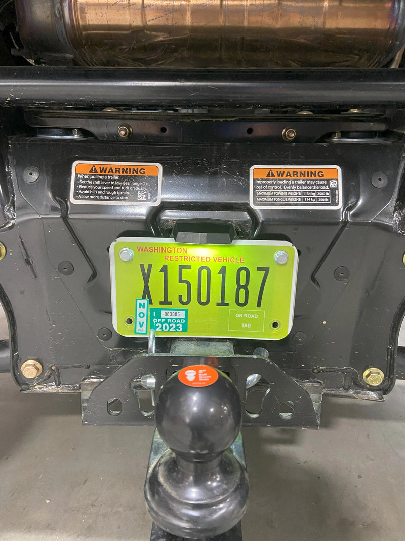 License Plate Brackets / Lights Corbin Custom Works LLC