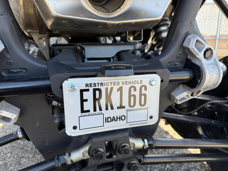 License Plate Brackets / Lights Corbin Custom Works LLC