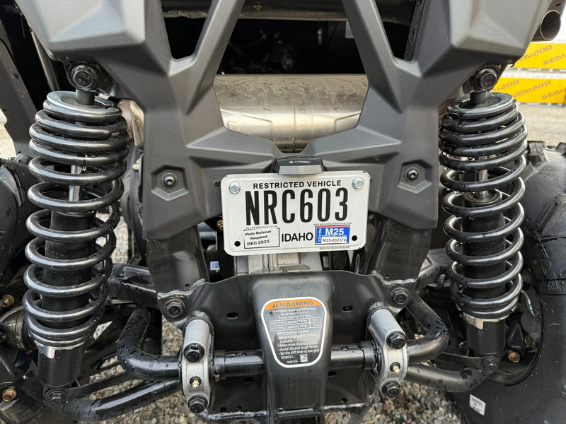License Plate Brackets / Lights Corbin Custom Works LLC