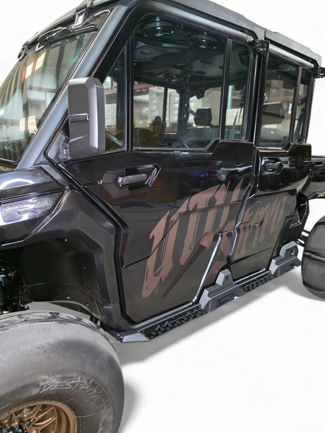 2016+ Can Am Defender HD10 Rock Steps (4 Seat) www.elektricoffroad.com