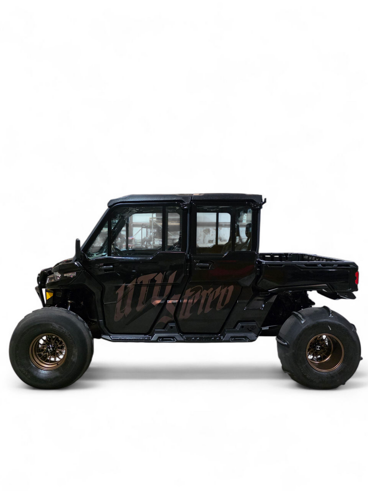 2016+ Can Am Defender HD10 Rock Steps (4 Seat) www.elektricoffroad.com