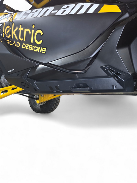 2024+ Can Am Maverick R Volt Rocker Steps (2 Seat) www.elektricoffroad.com