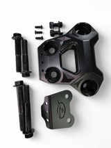 2024+ Can Am Maverick R Billet Radius Rod Plate (Black) www.elektricoffroad.com