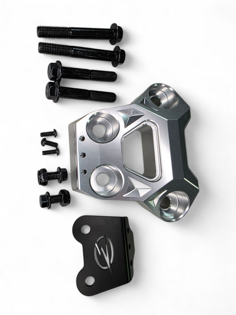 2024+ Can Am Maverick R Radius Rod Plate (Clear) www.elektricoffroad.com