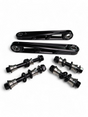 2024+ Can Am Maverick R Front Sway Bar Links Anodized Black www.elektricoffroad.com