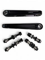 2024+ Can Am Maverick R Front Sway Bar Links Anodized Black www.elektricoffroad.com