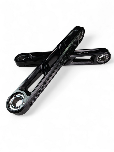2024+ Can Am Maverick R Front Sway Bar Links Anodized Black www.elektricoffroad.com