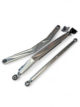 2024+ Can Am Maverick R High Clearance Adjustable Radius Rods (Anodized Clear) www.elektricoffroad.com