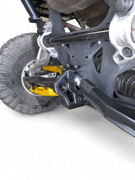 2024-26 Can Am Maverick R Sheet Metal Radius Rod Plate (4 Seat) Works with both RC models www.elektricoffroad.com