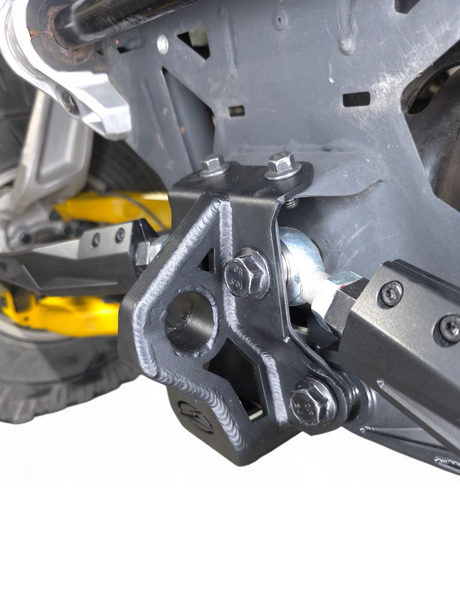 2024-26 Can Am Maverick R Sheet Metal Radius Rod Plate (2 Seat) Does not fit RC Models www.elektricoffroad.com
