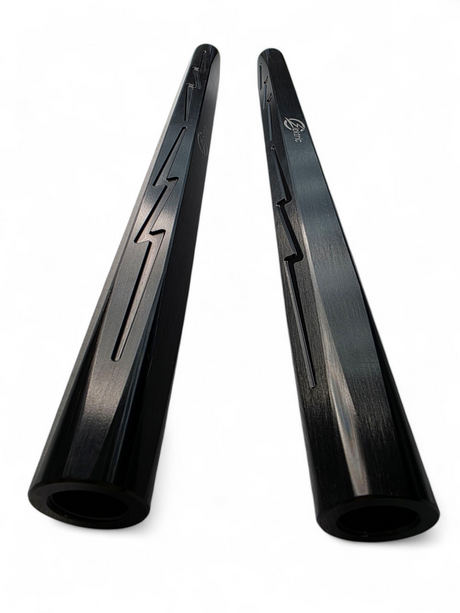 2024+ Can Am Maverick R Billet Tie Rods Anodized Black www.elektricoffroad.com