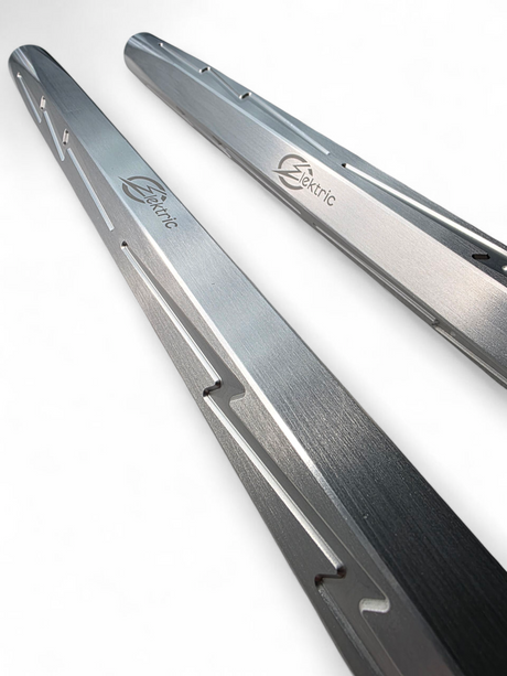 2024+ Can Am Maverick R Billet Tie Rods Anodized Clear www.elektricoffroad.com