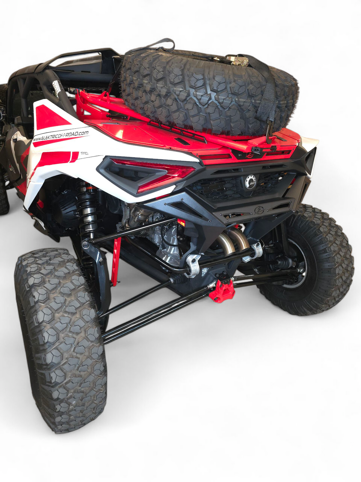 2024+ Can Am Maverick R Max (4 Seater) Volt Rear Bumper www.elektricoffroad.com