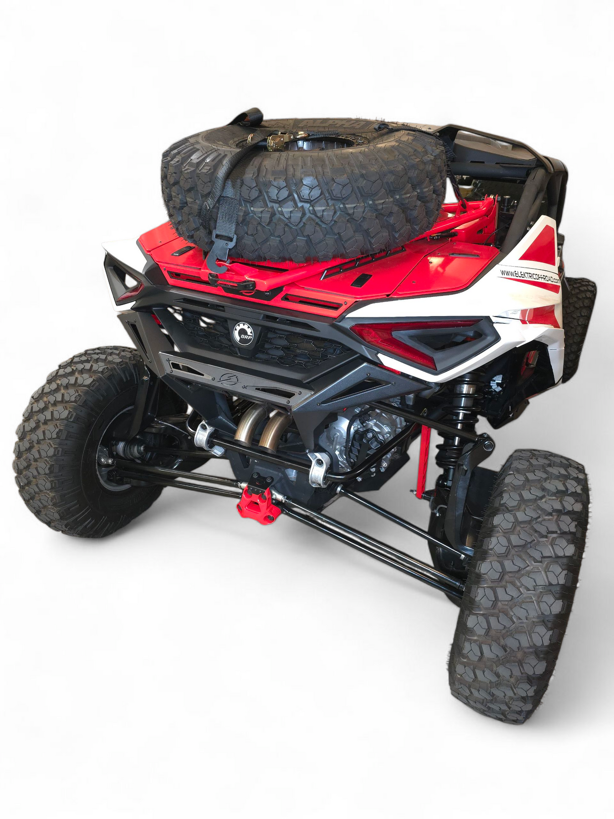 2024+ Can Am Maverick R Max (4 Seater) Volt Rear Bumper www.elektricoffroad.com