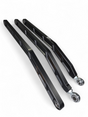 2017+ Can Am X3 Maverick Volt Billet Radius Rods Anodized Black (RS 72" Model Only) www.elektricoffroad.com