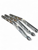 2017+ Can Am X3 Maverick Volt Billet Radius Rods Anodized Clear (RS 72" Model Only) www.elektricoffroad.com