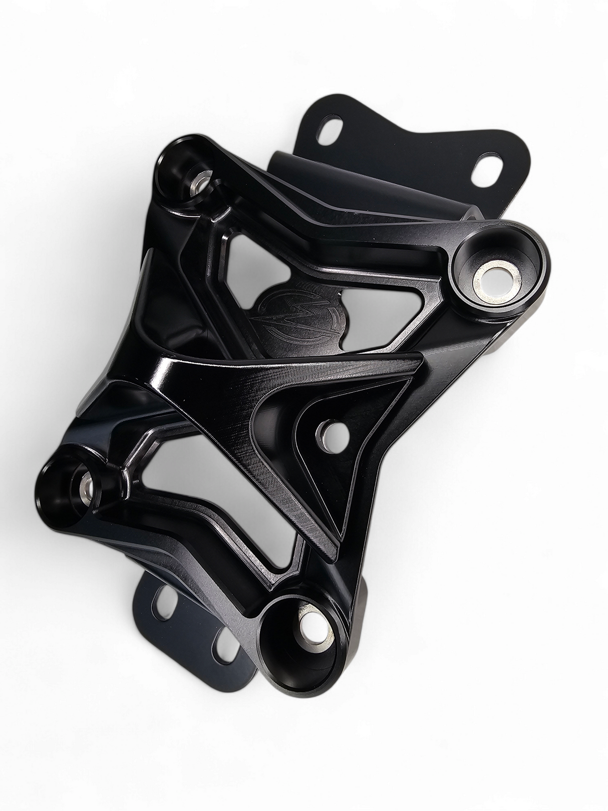 2022 to Current Can Am X3 10 Bolt Radius Rod Plate with Pull Hook (Black) www.elektricoffroad.com