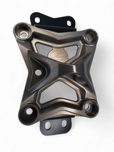 2022 to Current Can Am X3 10 Bolt Radius Rod Plate with Pull Hook (Gun Metal) www.elektricoffroad.com