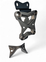 2022 to Current Can Am X3 10 Bolt Radius Rod Plate with Pull Hook (Gun Metal) www.elektricoffroad.com