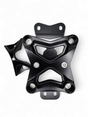 2022 to Current Can Am X3 10 Bolt Radius Rod Plate with Pull Hook (Black) www.elektricoffroad.com
