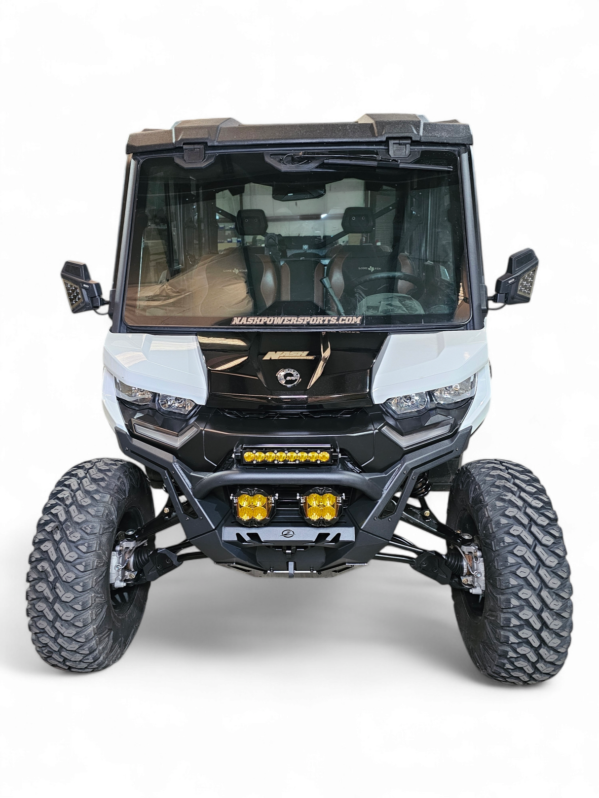 2016+ Can-am Defender HD10 Volt Front Winch Bumper www.elektricoffroad.com