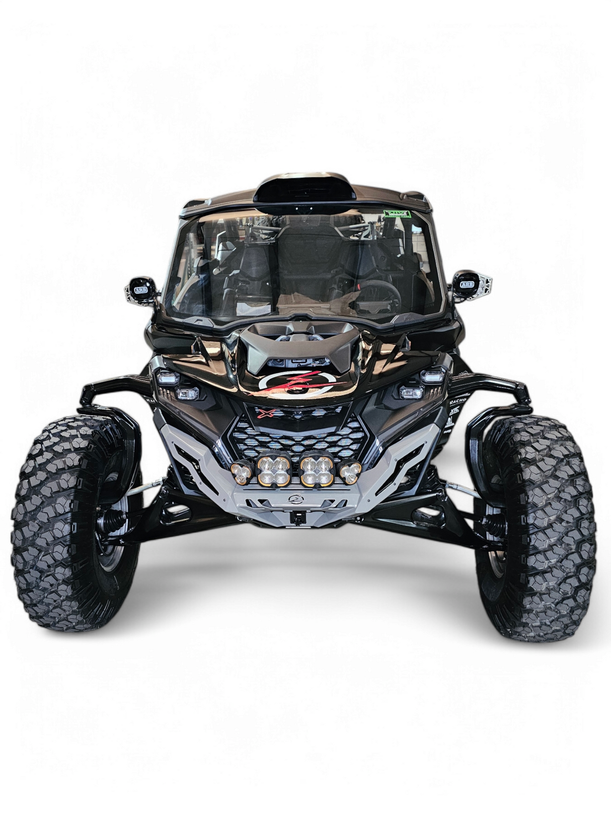 2024 to Current Maverick R Volt Front Winch Bumper www.elektricoffroad.com