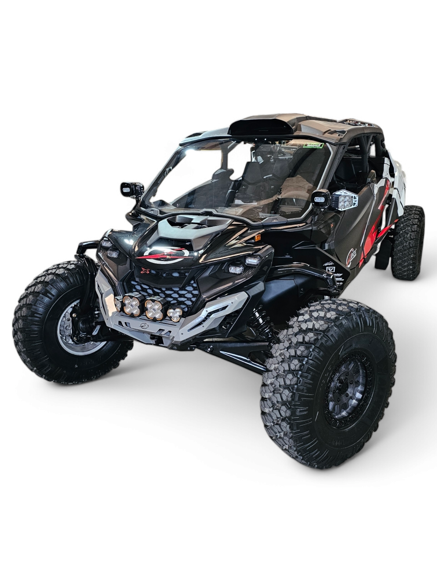 2024 to Current Maverick R Volt Front Winch Bumper www.elektricoffroad.com