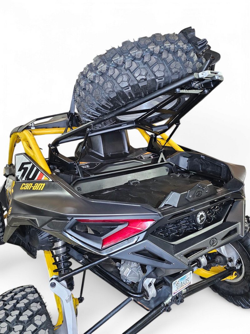 2024 Can-am Maverick R EOD Volt Tire Rack (Does not work with Mav R & Mav R X w/QS3 compression adjustment)