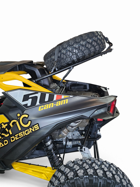2024 Can-am Maverick R EOD Volt Tire Rack (Fits All Mav R's) www.elektricoffroad.com
