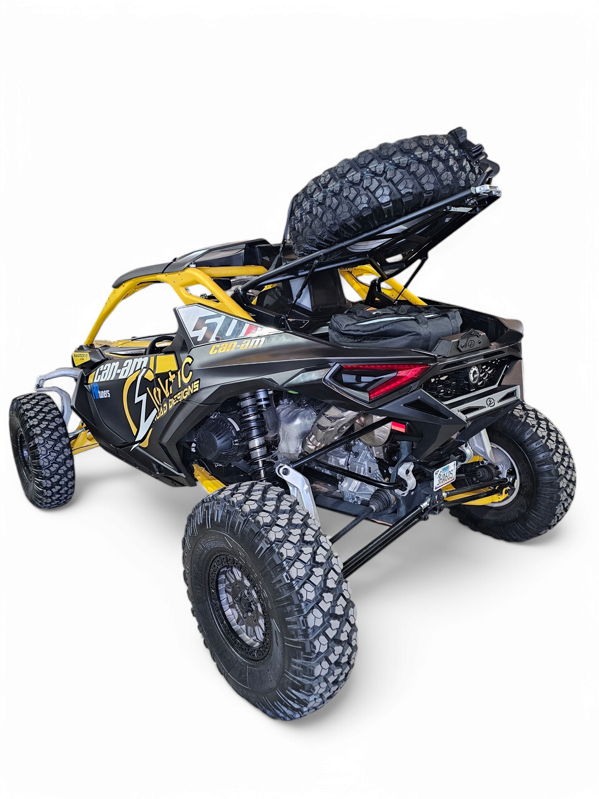 2024 Can-am Maverick R EOD Volt Tire Rack (Fits All Mav R's) www.elektricoffroad.com
