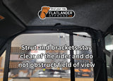 2022.5 to 2026 Can-Am Defender Max 4-Door Strut Kit Flatlander Offroad