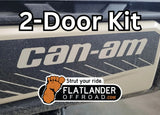 2022.5 to 2026 Can-Am Defender 2-Door Strut Kit Flatlander Offroad