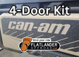 2022.5 to 2026 Can-Am Defender Max 4-Door Strut Kit Flatlander Offroad