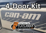 2022.5 to 2026 Can-Am Defender Max 4-Door Strut Kit Flatlander Offroad