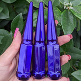32 Pc 14x1.5 Spike Lug Nuts 4.5" Tall - Powder Coated - Various Colors
