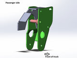 2" Front Shackle Reversal (OBS Spring) - 1985-1991 Ford F-Series Sky's Offroad Design