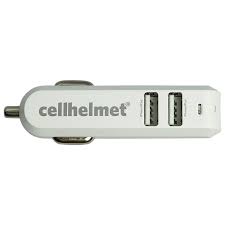 Car Charger, 4.8 Amp 3-Port USB, From cellhelmet TekShack