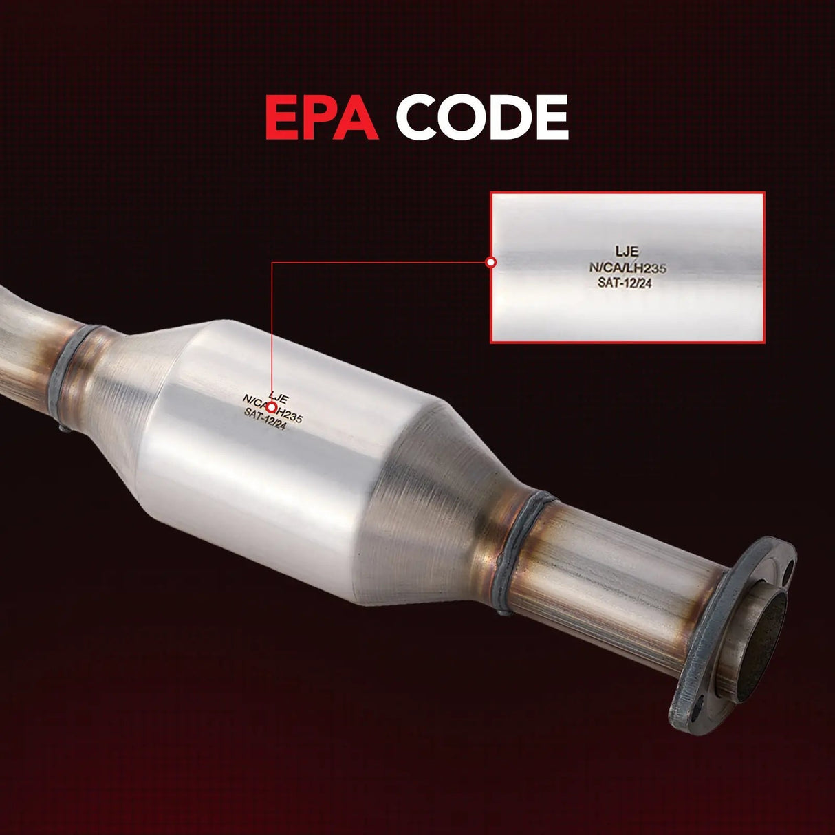 Catalytic Converter for 2007-2009 Camry 2.4L 2006-2008 Solara 2.4L Flashark