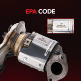 Exhaust Manifold Catalytic Converter For 2009-2016 Kia Optima/Forte/Magentis/Rondo Hyundai Sonata L4 2.0L 2.4L