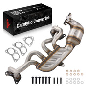 Direct-Fit Exhaust Manifold Catalytic Converter for 2011-2016 Subaru Outback/Forester/Crosstrek/Impreza/Legacy 2.0L, 2.5L Flashark