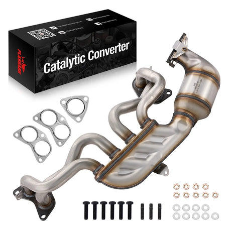 Direct-Fit Exhaust Manifold Catalytic Converter for 2011-2016 Subaru Outback/Forester/Crosstrek/Impreza/Legacy 2.0L, 2.5L Flashark