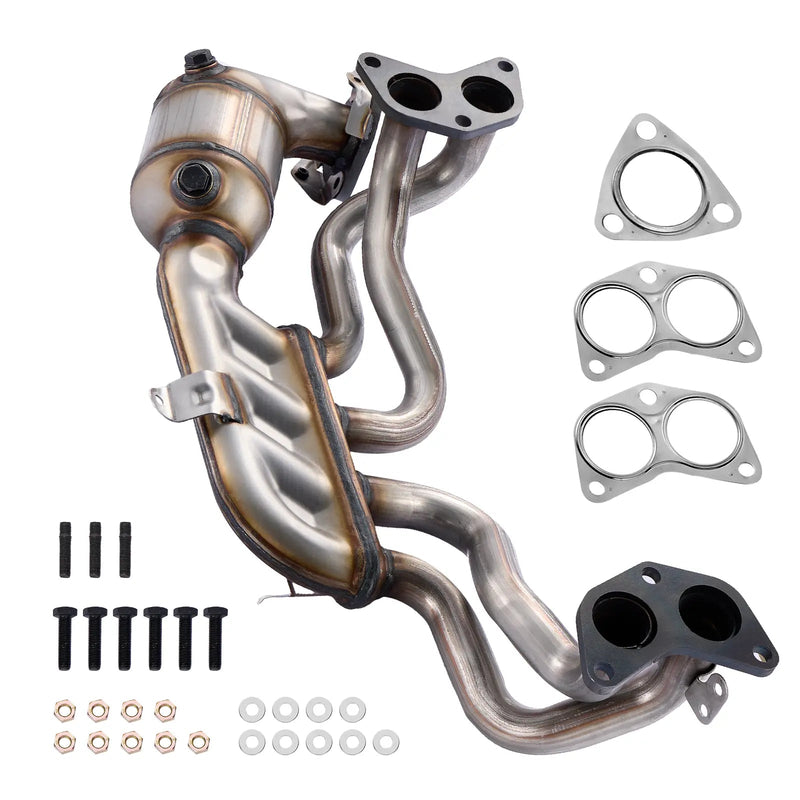 Direct-Fit Exhaust Manifold Catalytic Converter for 2011-2016 Subaru Outback/Forester/Crosstrek/Impreza/Legacy 2.0L, 2.5L Flashark