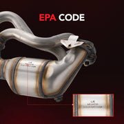 Direct-Fit Exhaust Manifold Catalytic Converter for 2011-2016 Subaru Outback/Forester/Crosstrek/Impreza/Legacy 2.0L, 2.5L Flashark