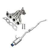 Cat-Back Exhaust for 2001-2005 Honda Civic 1.7L (Excl. Si Hatchback) 4" N1 Burnt Muffler Tip