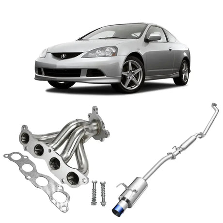 Exhaust Header Manifold for 2002-2006 Acura RSX Non Type S / 2002-2005 Honda Civic Si 2.0L Flashark