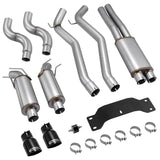 Catback Exhaust System For 2010-2015 Chevy Camaro 6.2L V8 Automatic (L99) 3" Dual Flashark