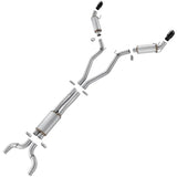 Catback Exhaust System For 2010-2015 Chevy Camaro 6.2L V8 Automatic (L99) 3" Dual Flashark
